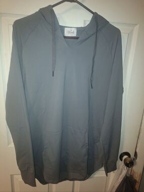 Werk Men's Hooded Pullover - Slate Gray